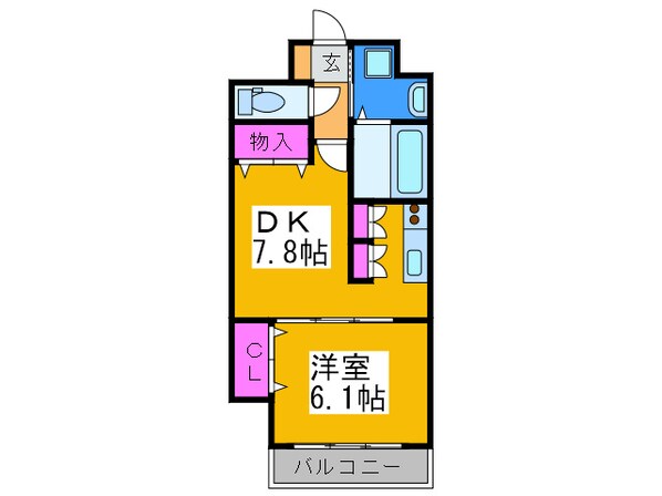 Ｖａｒｉｕｓ長居公園の物件間取画像